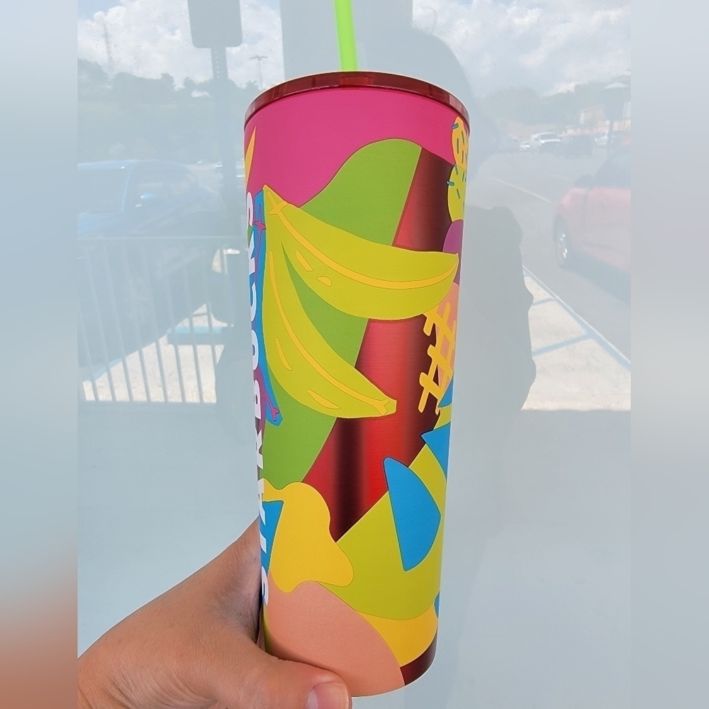 NWT Starbucks 2023 LATAM Release Stainless Steel Venti Tumbler Cup - Picture 5 of 5